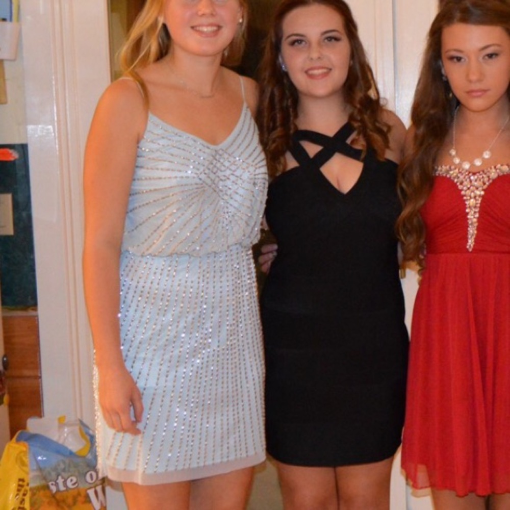 Black homecoming dress